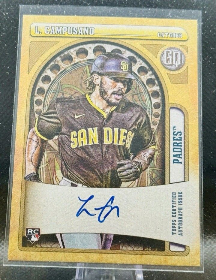Really Nice 2021 Topps Gypsy Queen Luis Campusano RC, Auto Card