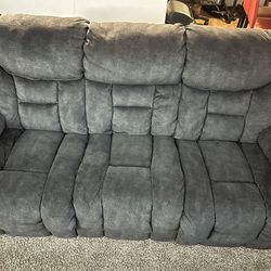 Love Seat and Sofa (recliner)