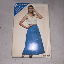 See & Sew 5639 Ladies loose tank top elastic waist