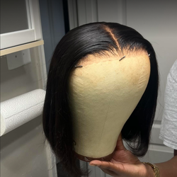 10in GLUELESS 6x5 HD LACE CLOSURE 100% HUMAN HAIR