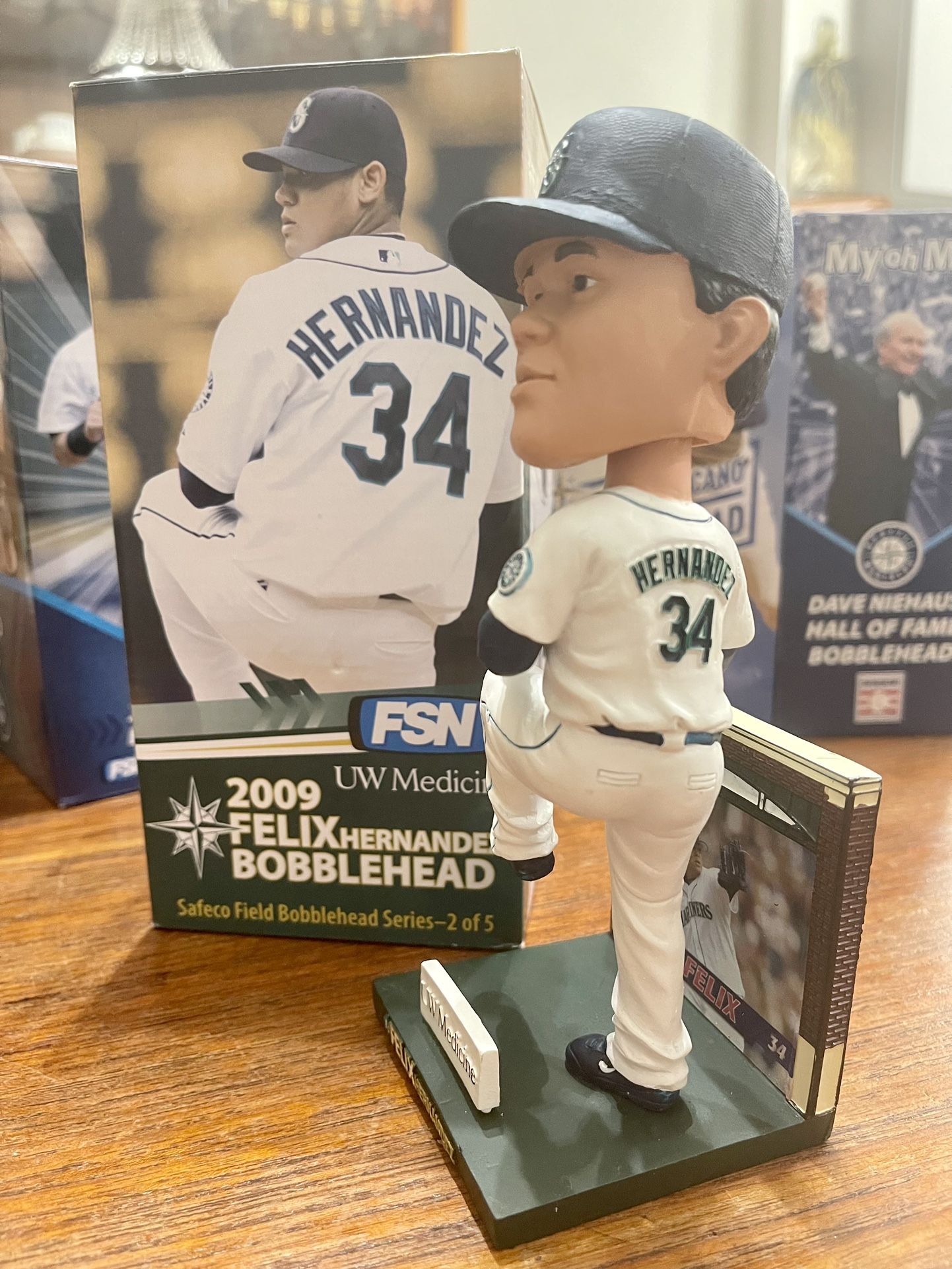 Felix Hernandez 2009 Mariners Bobblehead - NEW