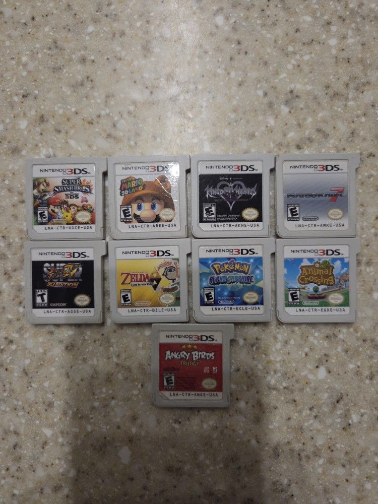 Nintendo 3ds Games