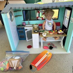 Seaside House For American Girl Doll 