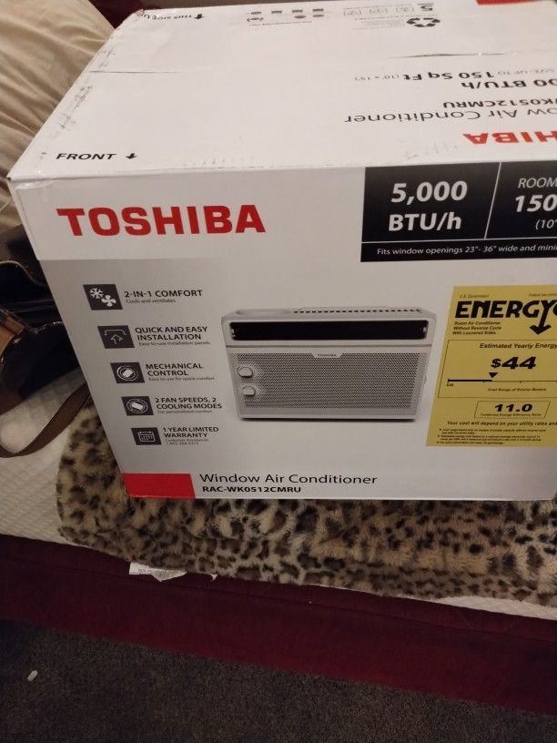 Toshiba Window AC New On Box