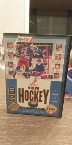 NHLPA HOCKEY SEGA GENESIS