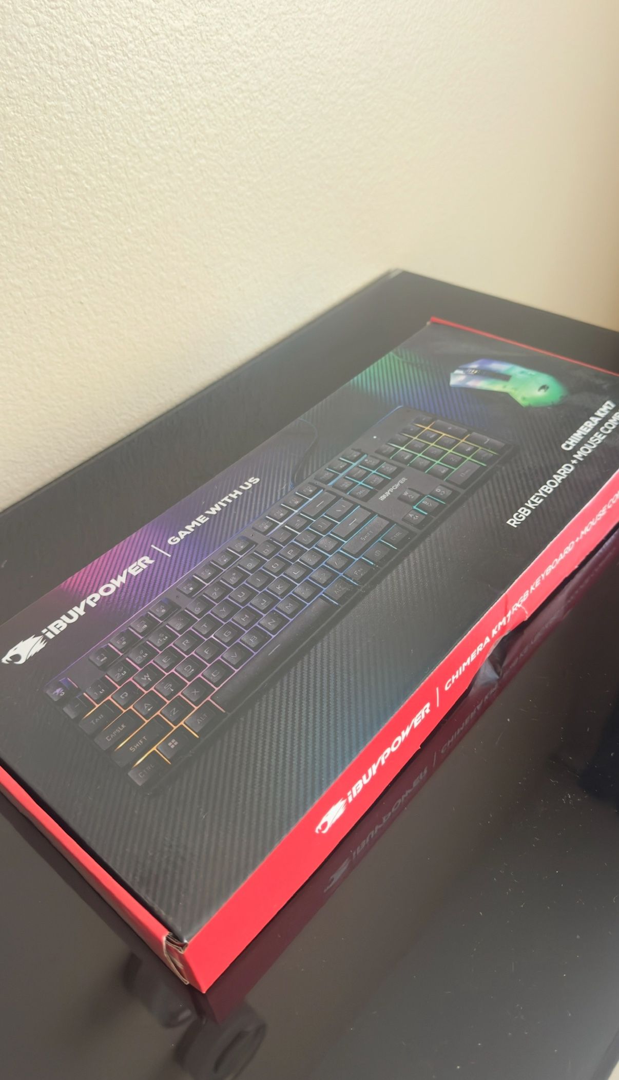 RGB Keyboard and Optical Mouse