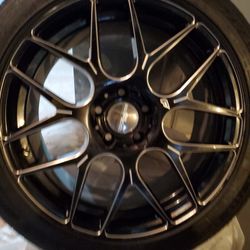 FK Ethos 18" Rims - 5 Lug x 4.5 - No TRADES, No I Will Not Deliver To Your Home!!