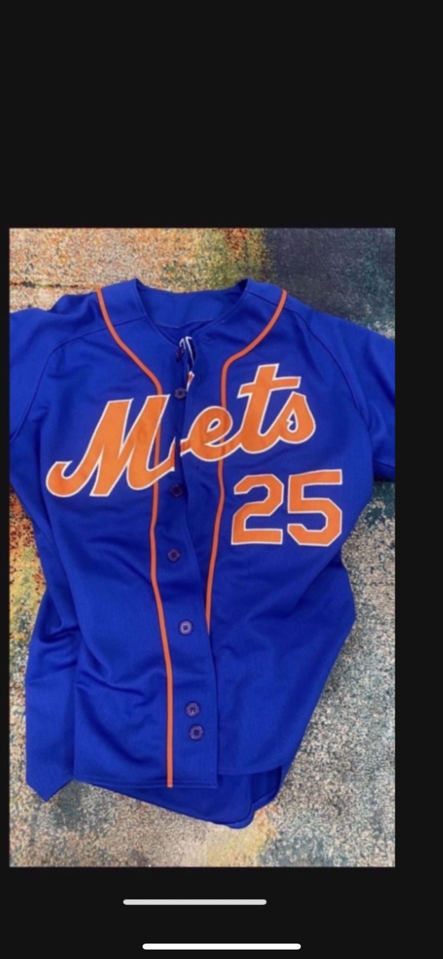 NEW YORK METS BASEBALL JERSEY