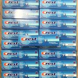 $20 For 8 Crest Pro Health Toothpaste 4.3oz/121g Exp:2027