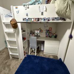 2 IKEA Loft/Desk Combo Beds (Twin)