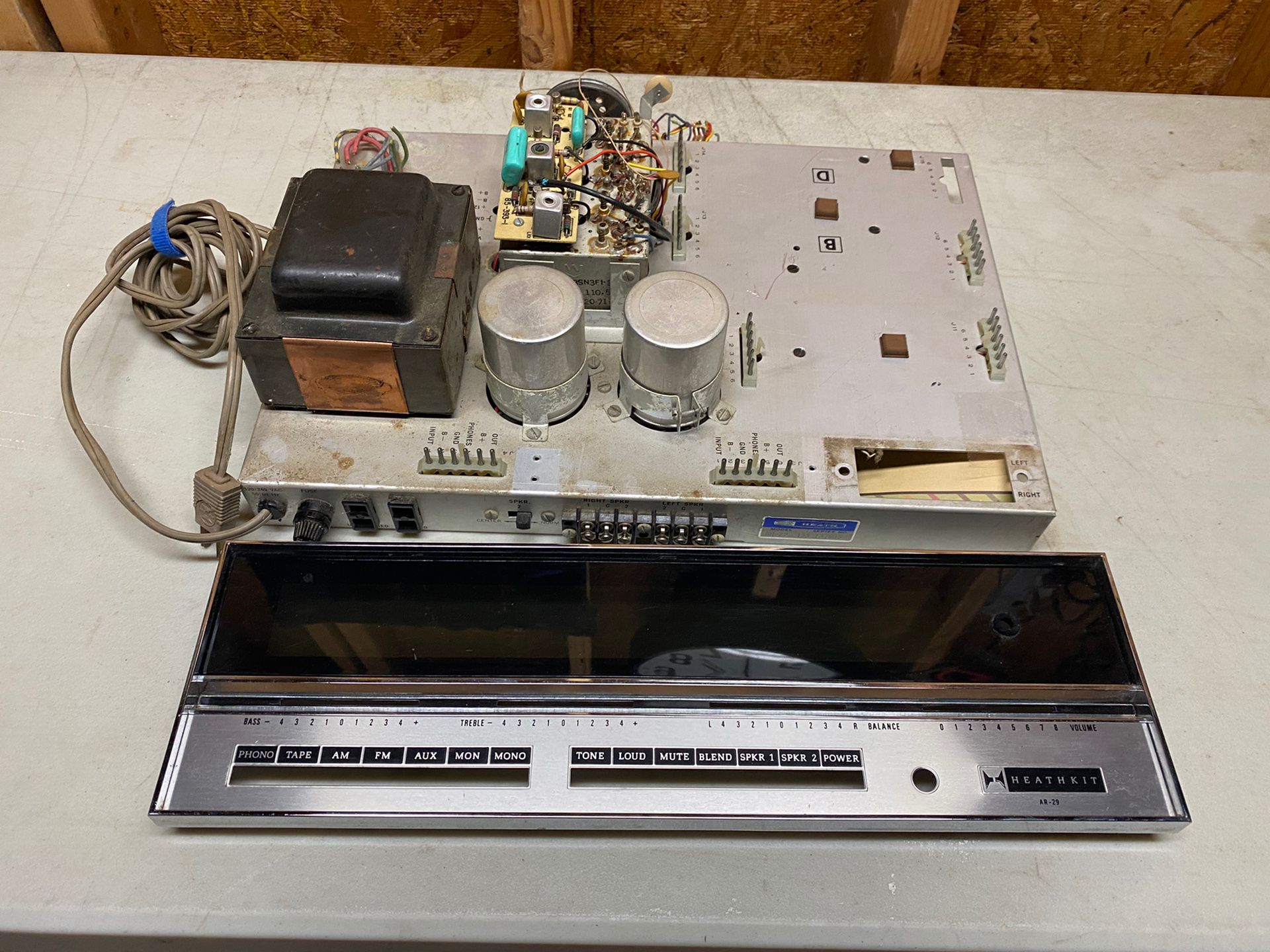 Vintage Heathkit Stereo Receiver Parts