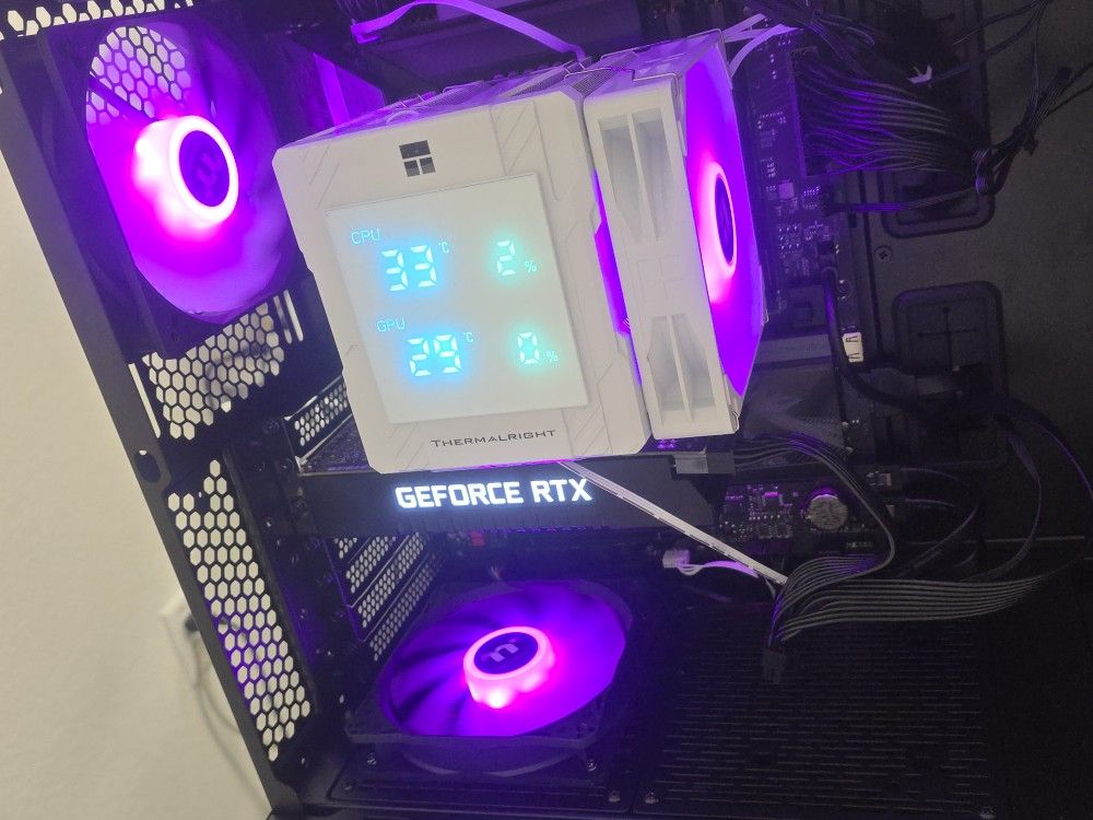 Custom GAMING PC I7 265k Ultra 20 core 15th gen 48gb ram 1 tb ssd pcie 5 Aorus Elite GPU 2060 Super 8GB