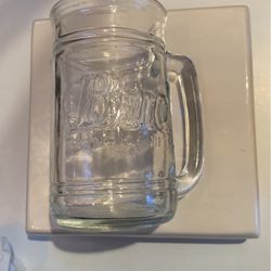 Vintage Budweiser Beer Glass Mug, BUD Beer, Vintage Advertising, Barware, Collectible Glass, Breweriana, King of Beers