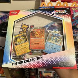 Pokemon cards prismatic poster collection new