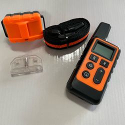 HKZOOI Dog Training Collar, Waterproof Electric Shock Collars for Dog with Remote, 3 Training Modes, Beep, Vibration and Electric Shock, Rechargeable