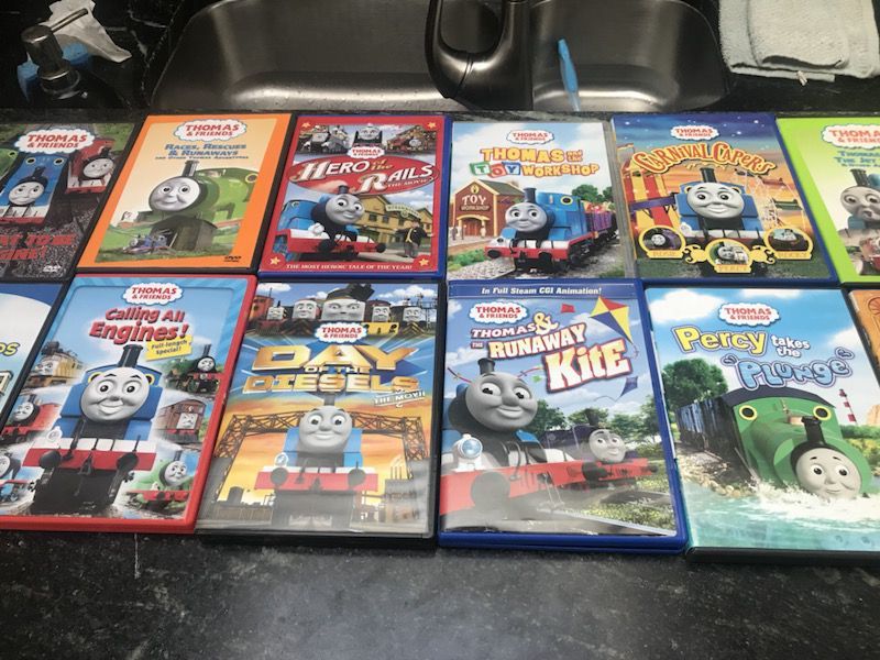 Thomas&Friend DVD series 13 pcs