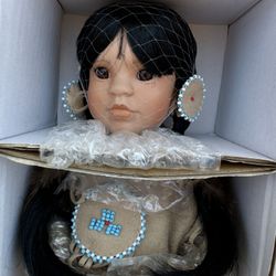 Many Stars Native American Doll