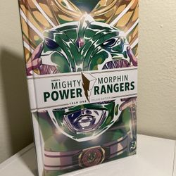 mighty morphin power rangers year one deluxe hard cover