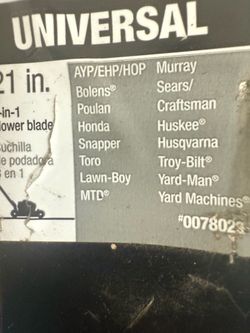 Lawnmower blade