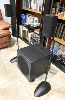 (2) BOSÉ Dual Cube 🔊+Active/Powered Subwoofer 🔊