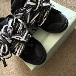Black Lanvin Curb Sneaker