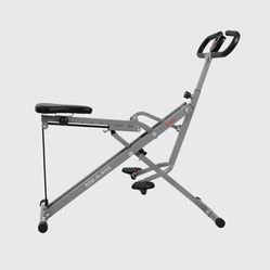SUNNY HEALTH AND FITNESS UPRIGHT ROW-N-RIDE ROWING MACHINE