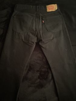 501 Levis all black