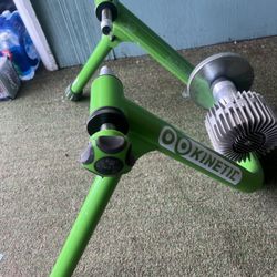Bike trainer exercise kenetic