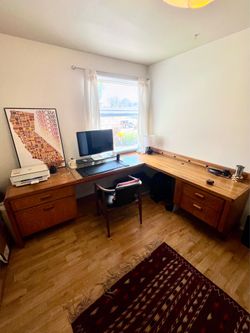 L Shape Executive Desk