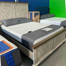 King Memory Foam Mattress & Adjustable Base Clearance!! Upfront from