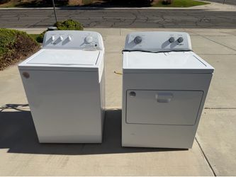 Washer and dryer