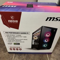 Gaming PC  MSI Aegis ZS2 RTX 5080 Ryzen 9900x 2TB SSD DDR5 Ram