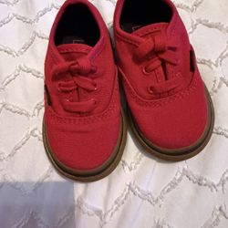 Vans Baby Size 4