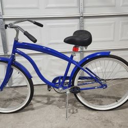 Retro Bikecycle 26" Cruiser Blue Brand New