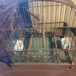 Vintage birdcage
