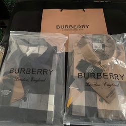 Burberry Button ups 2x