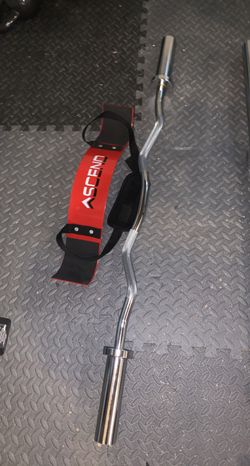 Bicep Blaster With Brand New Curl Bar