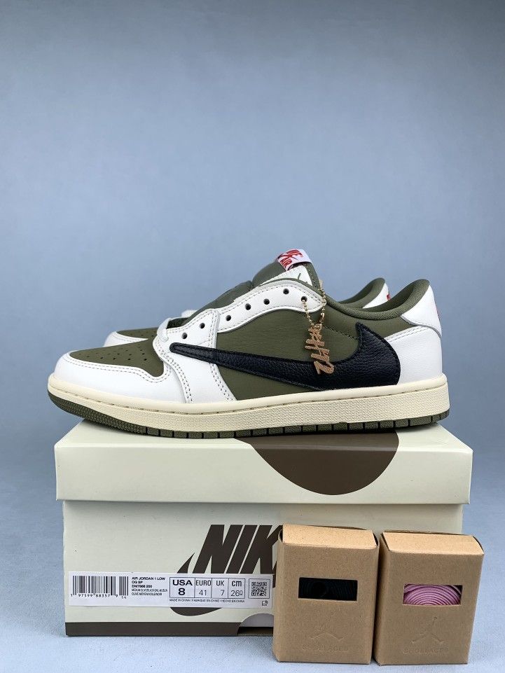 Air jordan 1s travis scott medium olive more colors available