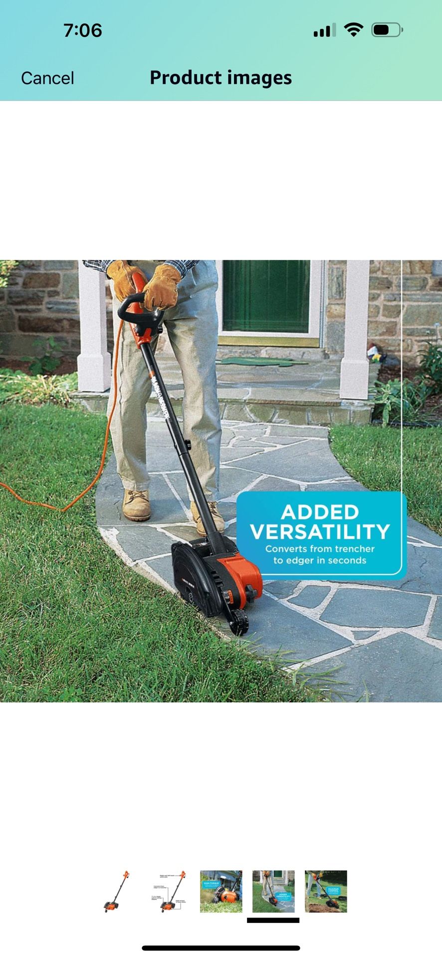 BLACK+DECKER Landscape Edger And Trencher