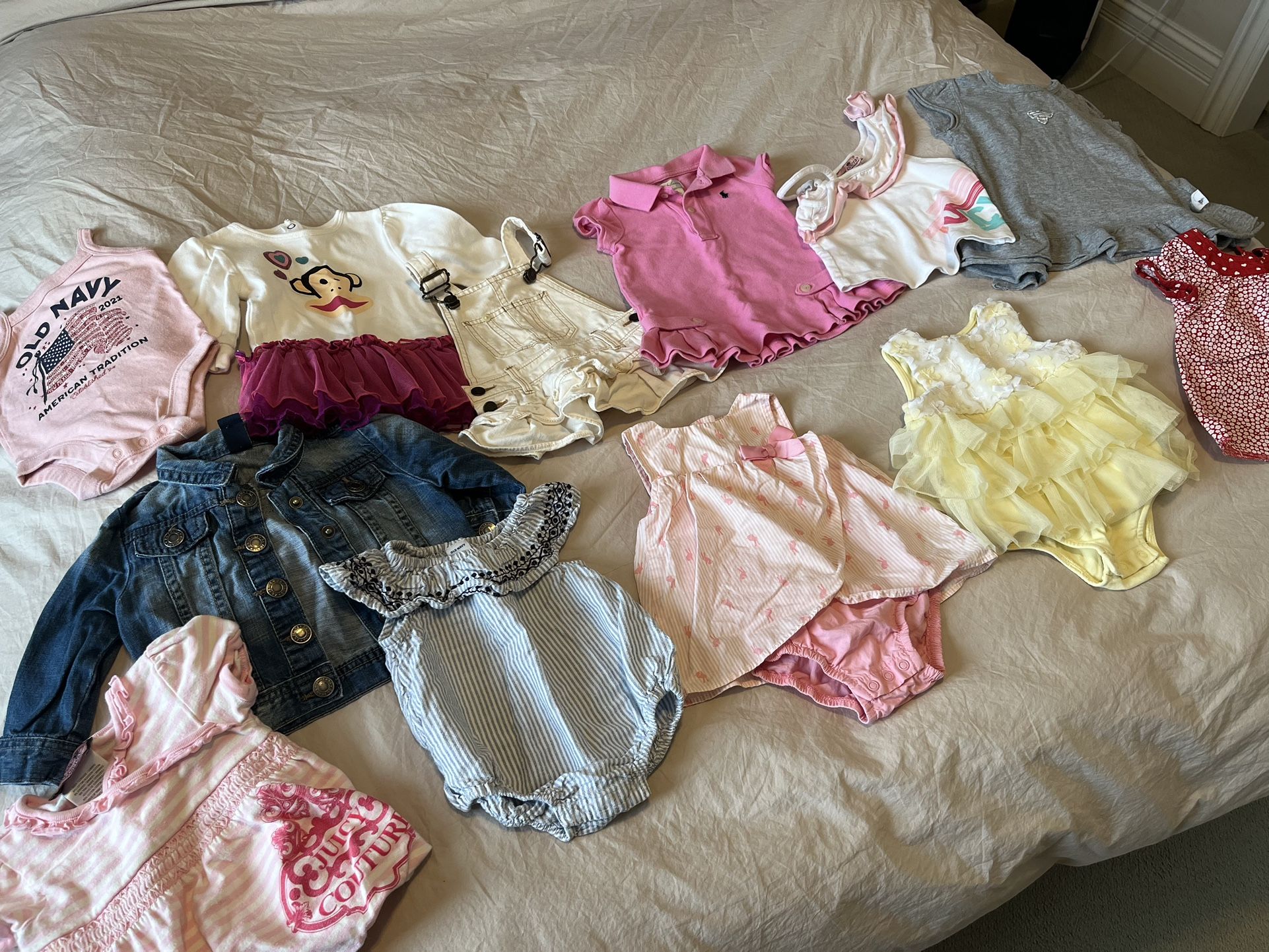 Baby Girl Spring/Summer Clothes Bundle 3-6mo