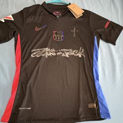 Barcelona 24/25 Away Cactus Jack Caleb Size Small Men