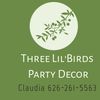 Three Lil’Birds Party Decor