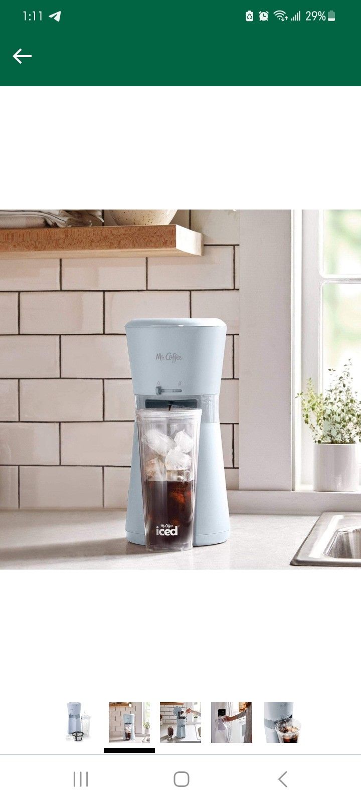 Mr. Coffee Iced Coffee Maker