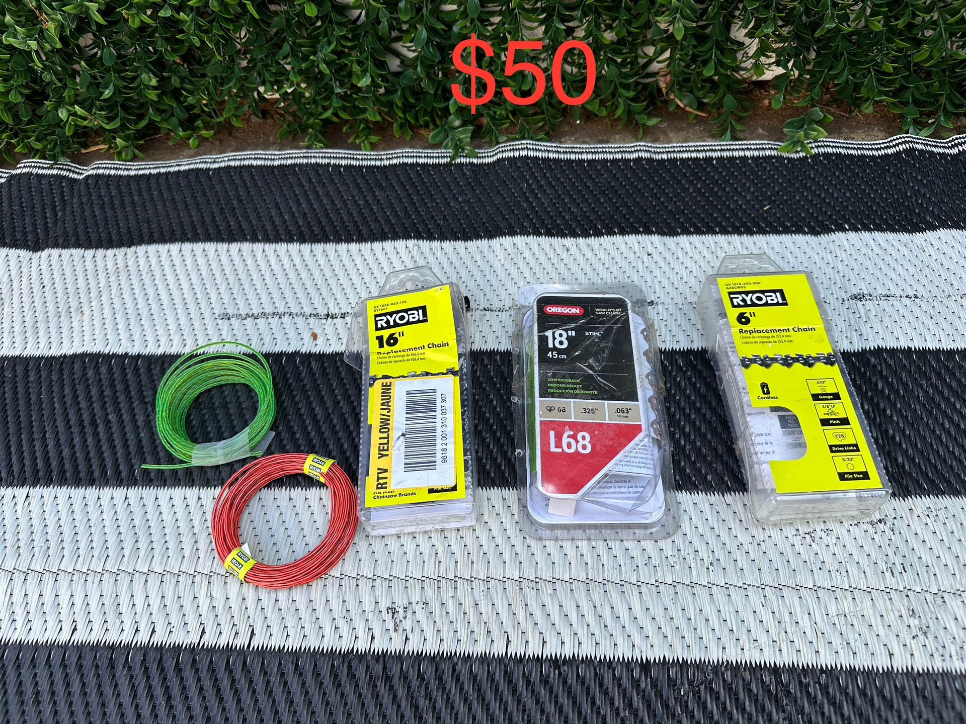 Ryobi & Oregon chain replacement