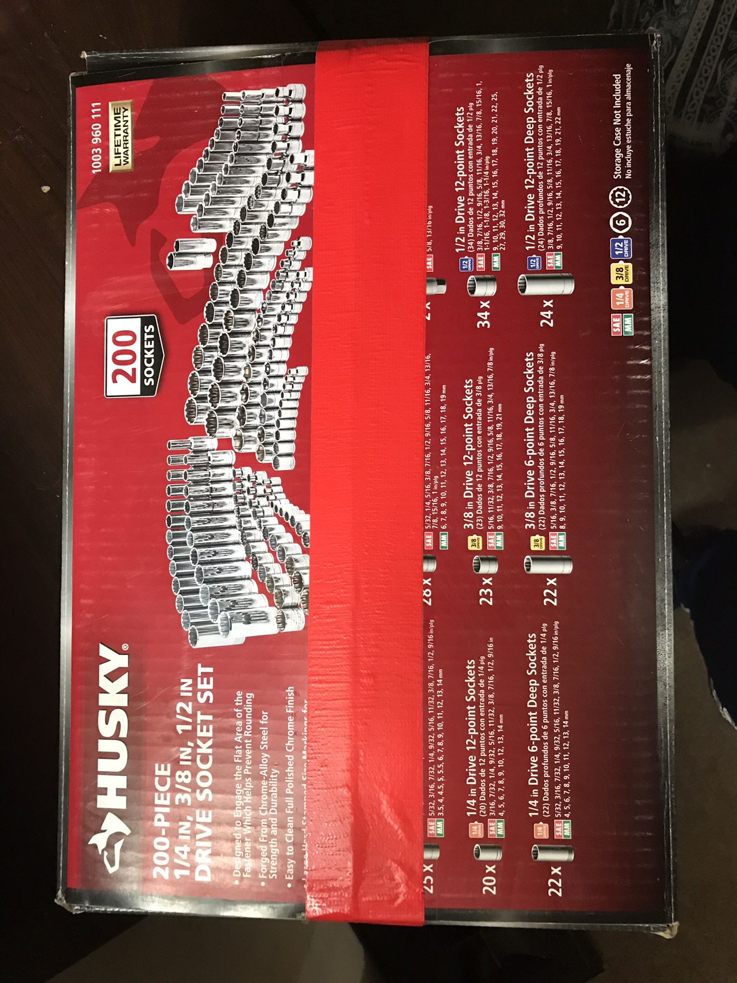 Husky Socket Set- 200 piece