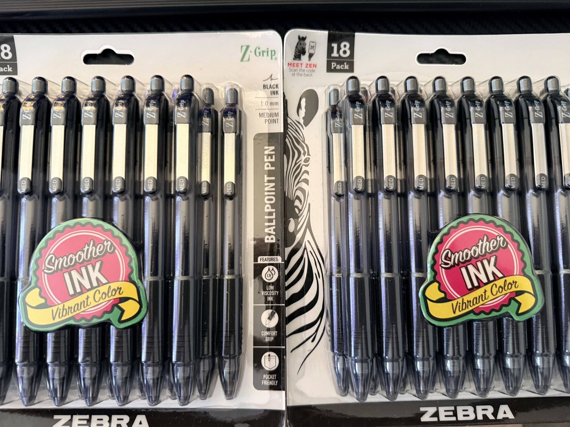 New Zebra Ballpoint pen×2