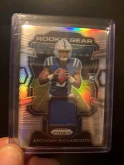 2023 Prizm Anthony Richardson Rookie Gear Patch Rookie Card
