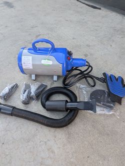Pet Dryer Blower with Attachments