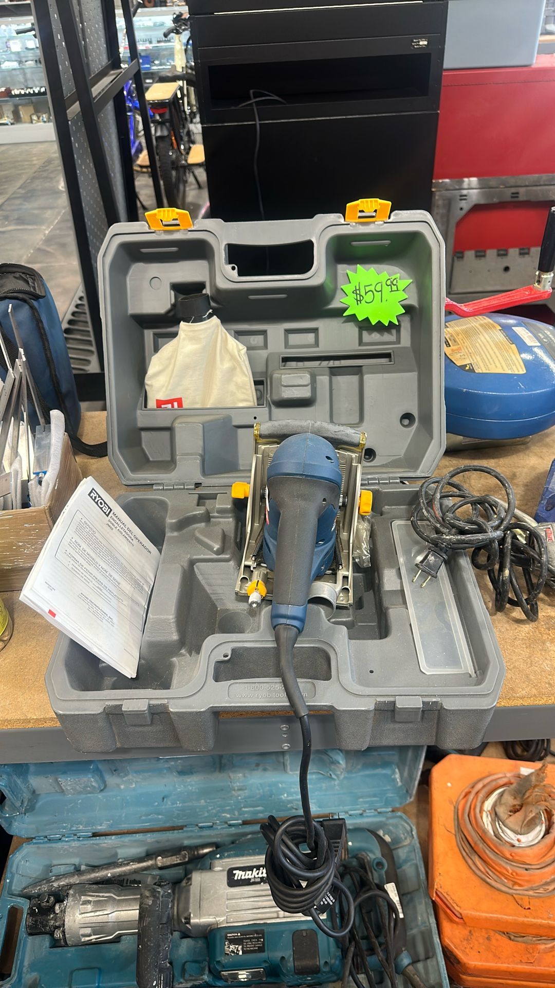 RYOBI BISCUIT JOINER 