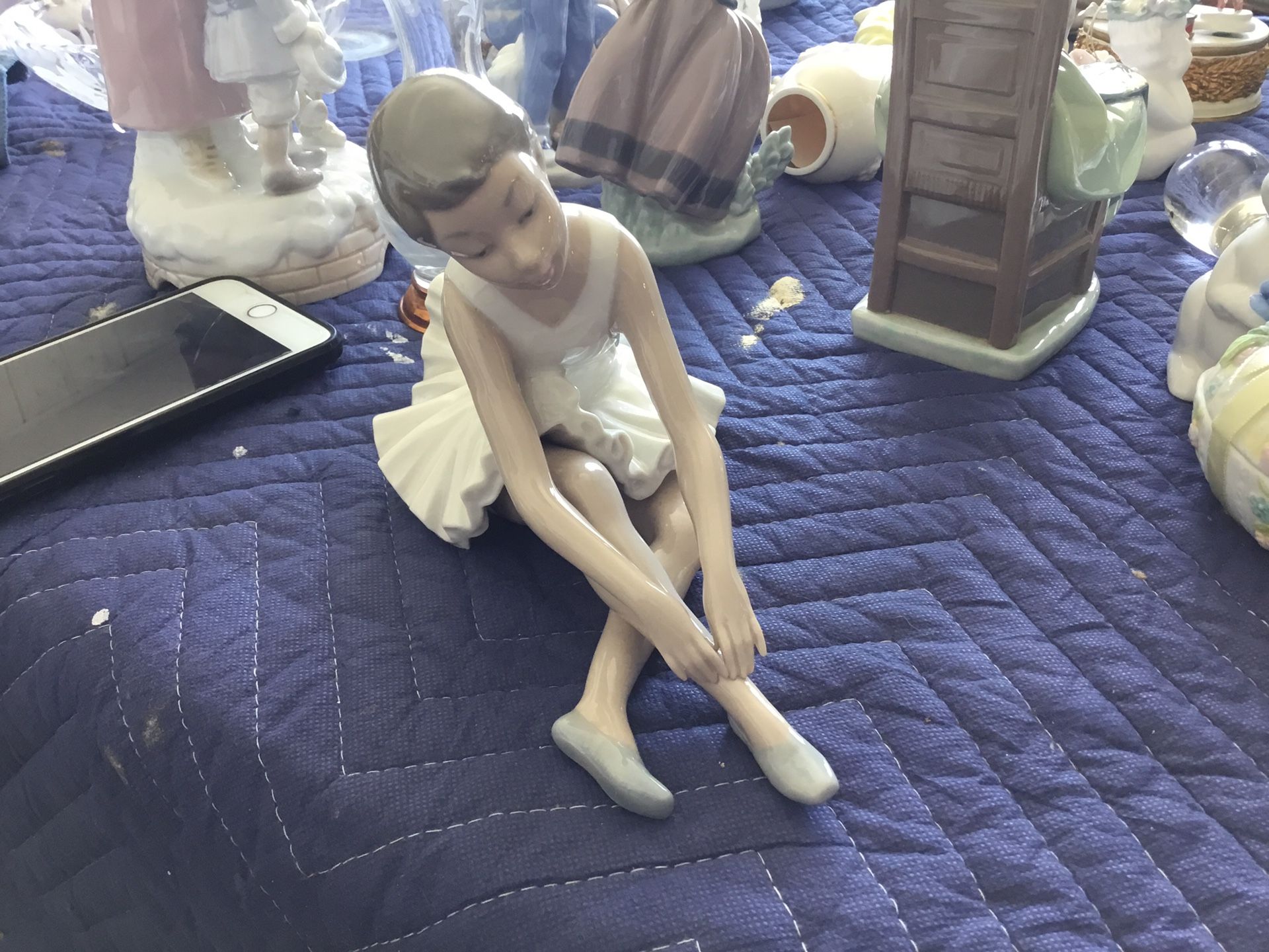 Original Nao Lladro Resting Ballerina figurine